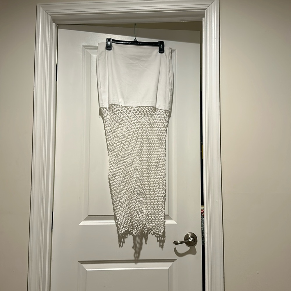 Netted skirt